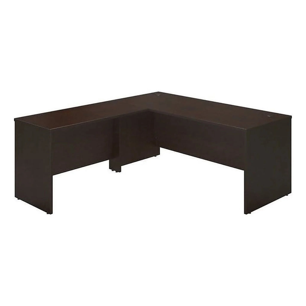 72"x30" Wood L-Shaped Computer Desk J713