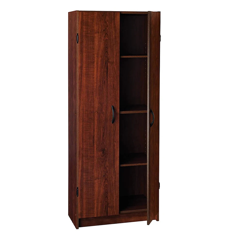 Adjustable 4 Shelf Pantry Cabinet, White T655