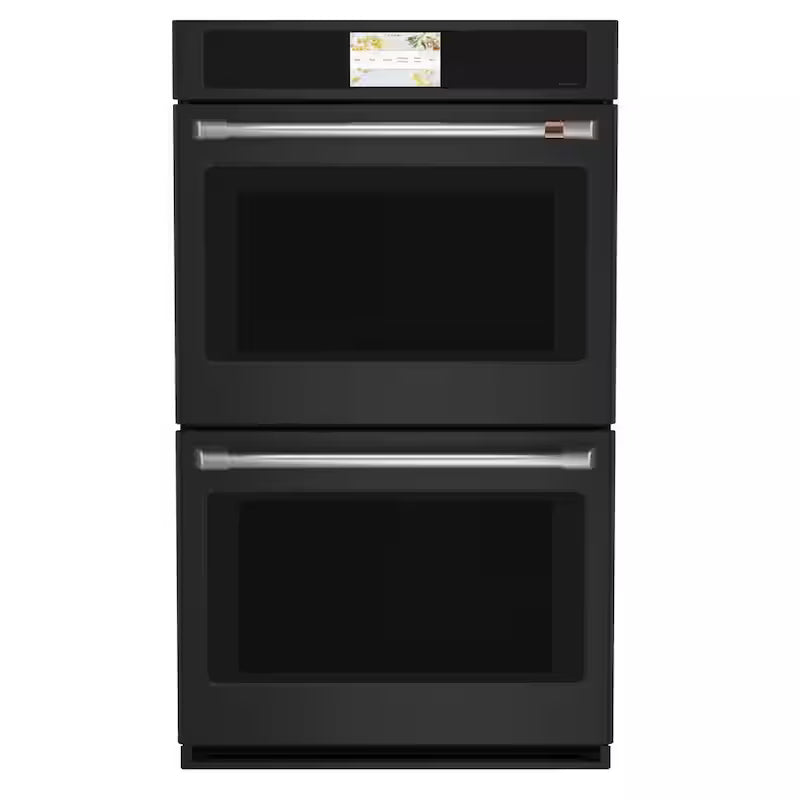 30 in. Double Electric Wall Oven with Convection Self-Cleaning Matte Black D5132