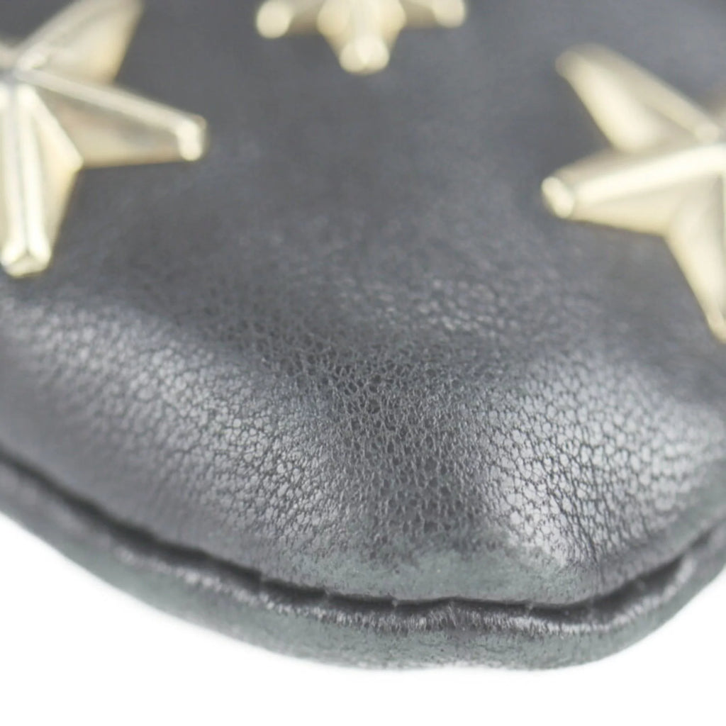 Black Leather Clutch O944574
