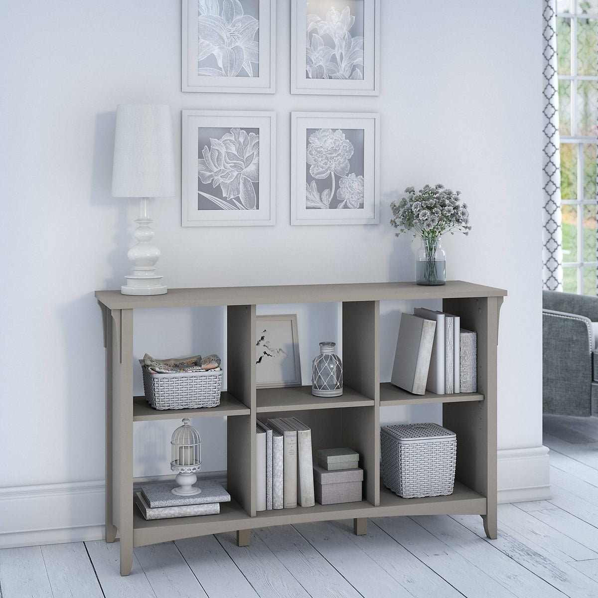Gray 6-Cube Organizer D401783