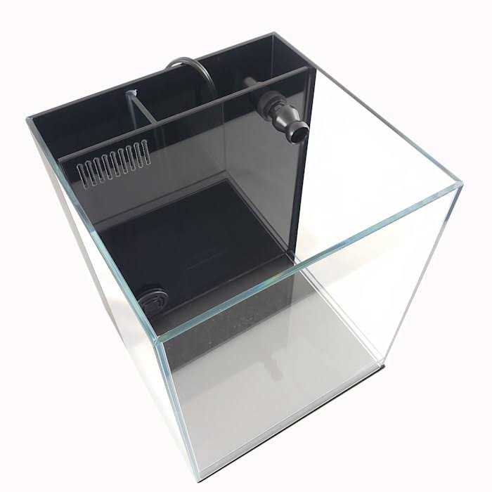 Ultra Low Iron Glass Aquarium with Filter U8117