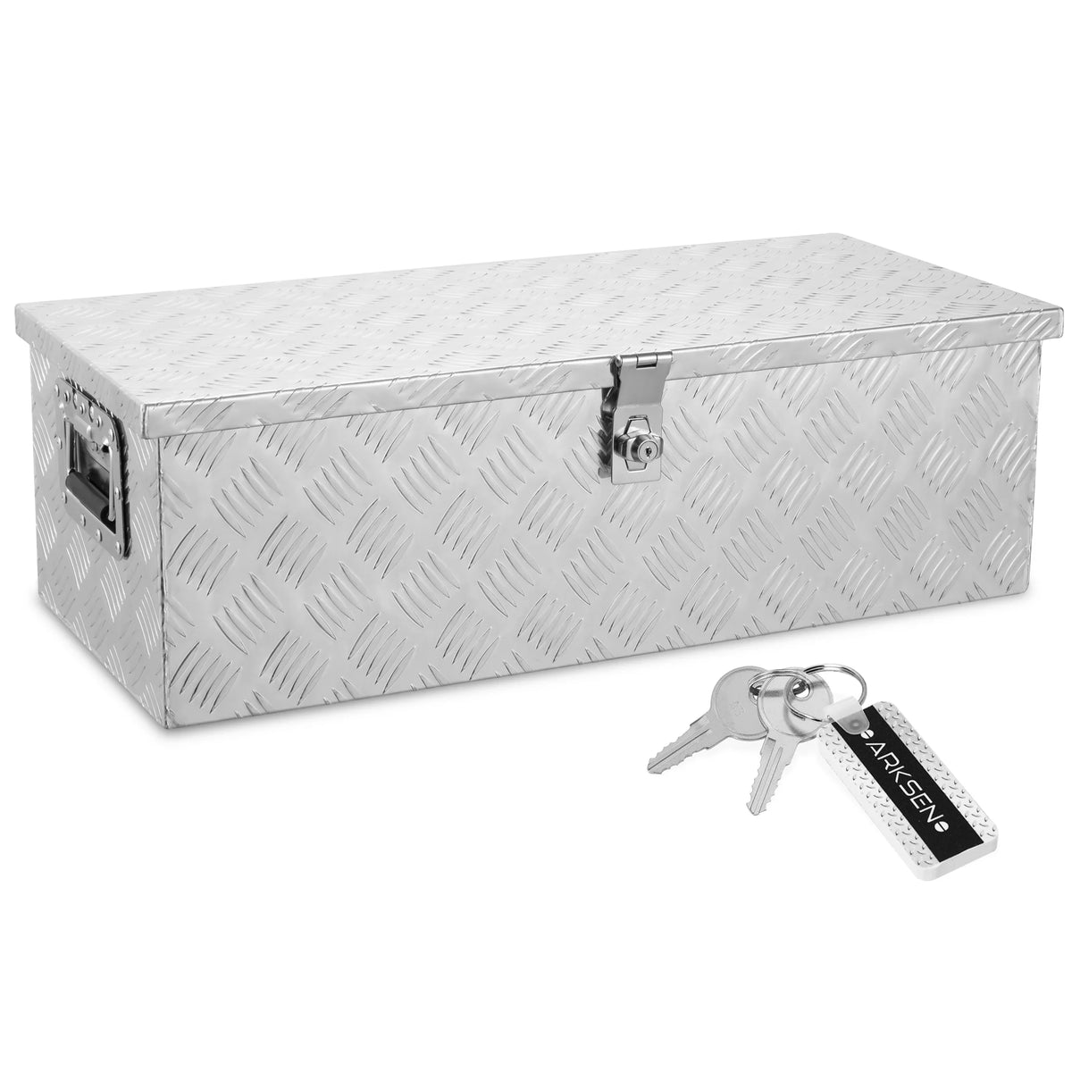 Aluminum Tongue Storage Tool Box Q724
