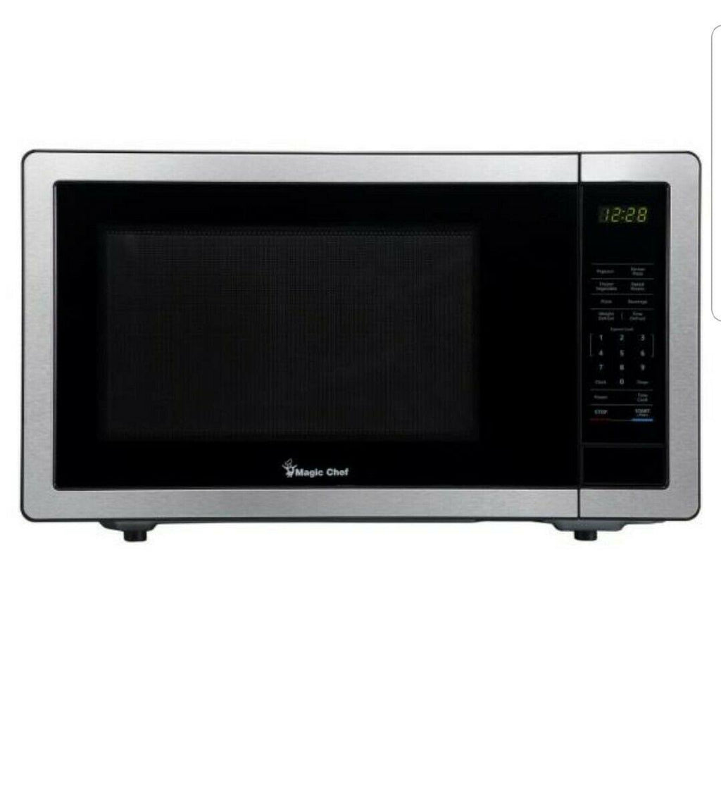 1.6 Cu. ft. Countertop Microwave in Black with Gray Cavity D2471