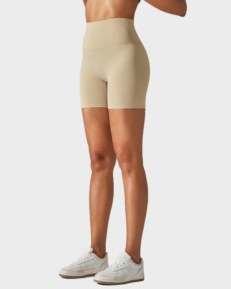 High-Waist Mesh Boyshorts O65166