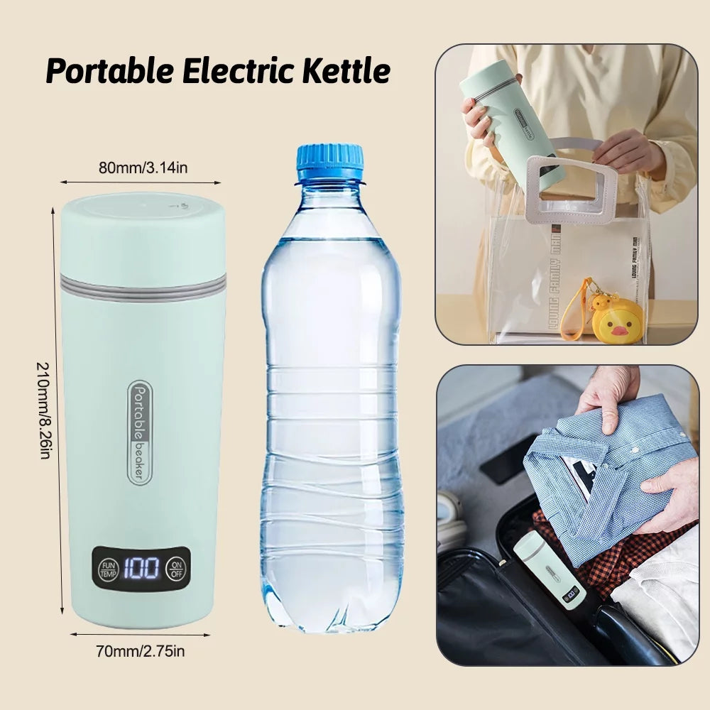 Portable 350ml Stainless Steel Electric Kettle M24268
