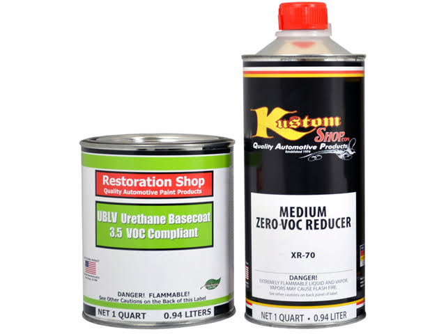Cosmic Blue Metallic Urethane Basecoat Car Paint Kit Z680876