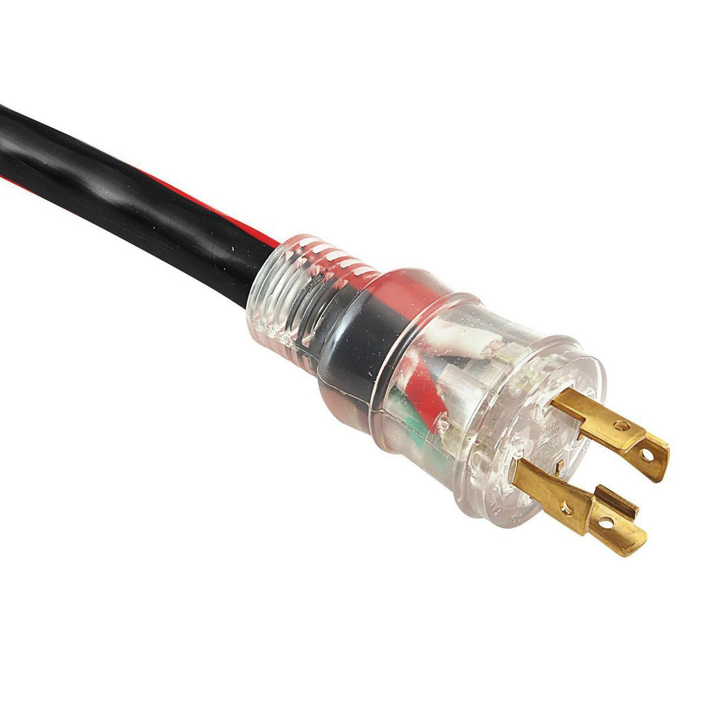 25 ft. 10 Gauge 4-Prong Twist Lock 30A Generator Extension Cord M82818