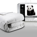 Twin White Microfiber Down-Alternative Comforter X307