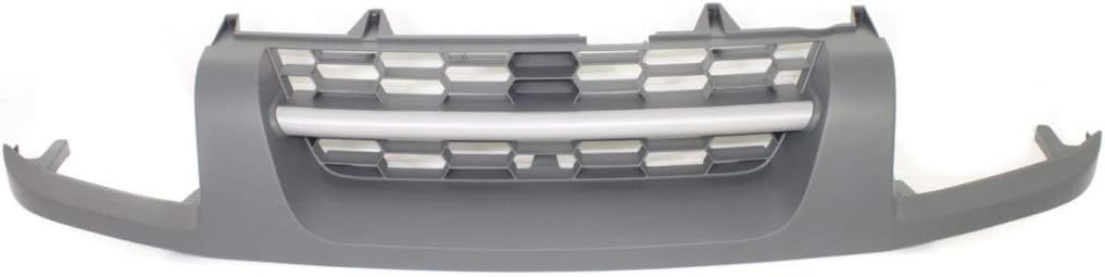 Textured Black Plastic Grille Assembly for Nissan Xterra 2002 2003 2004 XE Model T3255
