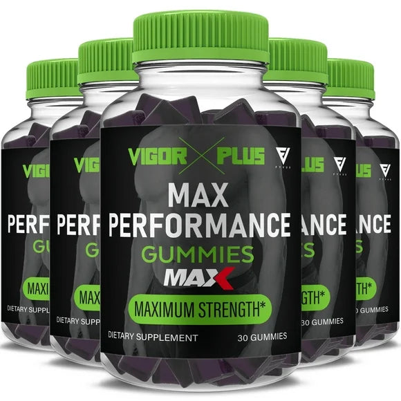 Vigor Plus Max Gummies 5 Pack O735993