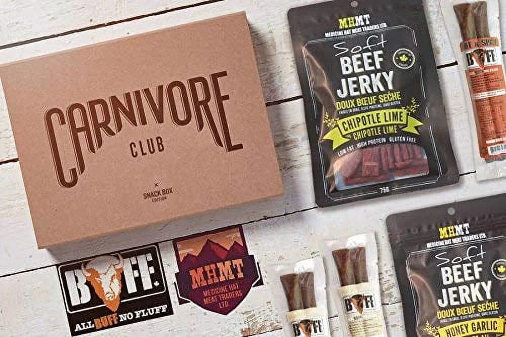 Beef Jerky and Meat Sticks Sampler A8136